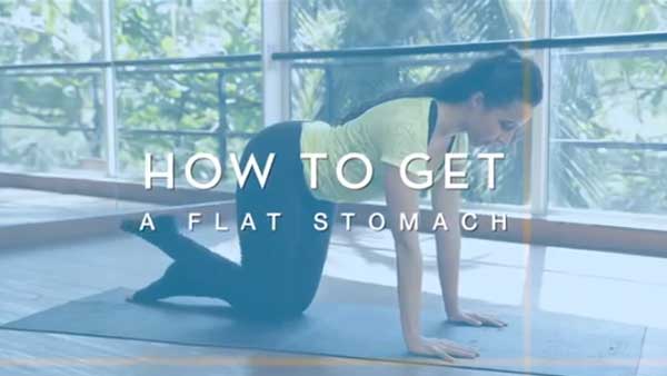 A Flat Stomach At Home