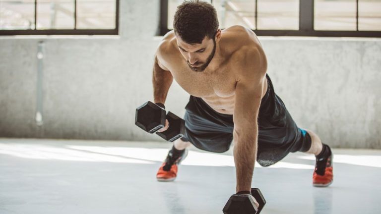 Killer Ab Workout with Dumbbells