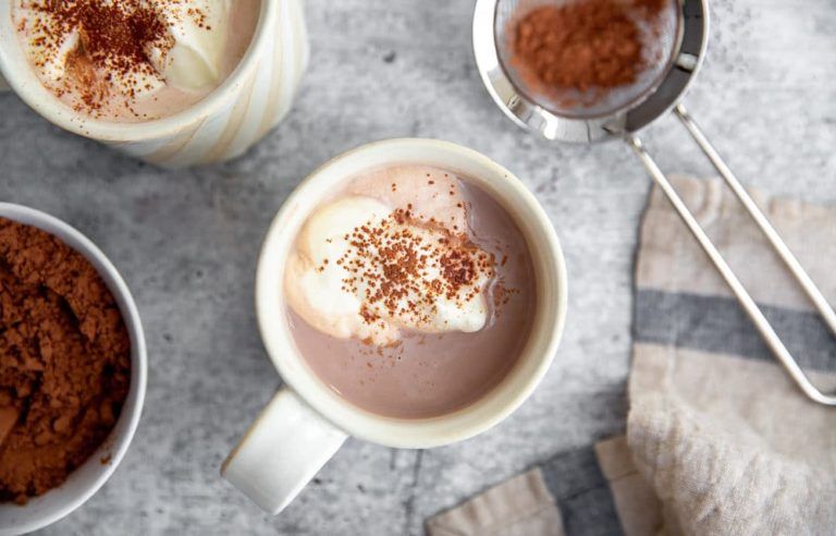 Try this Low-Calorie Hot Chocolate this Winter