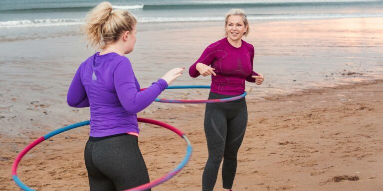 hula hooping